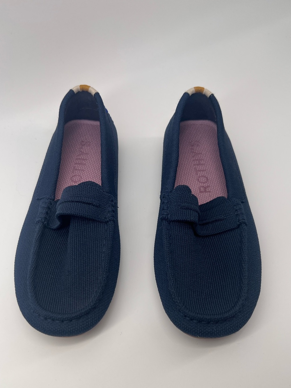 Like new Rothy’s the driver in blue / navy 6.5